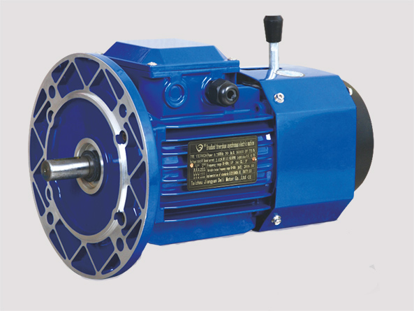 Square Aluminum=housing Electromagnetic Braking Three Phase induction Motor